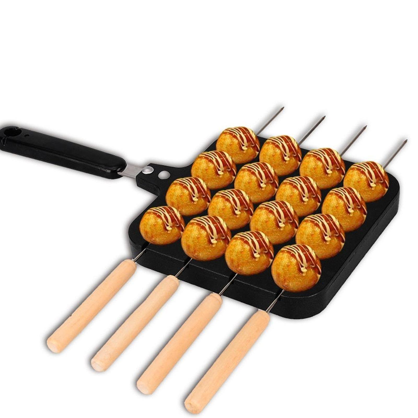 Takoyaki Grill Plate - Takoyaki Grillpan Grillplaat Cake Grillpan met