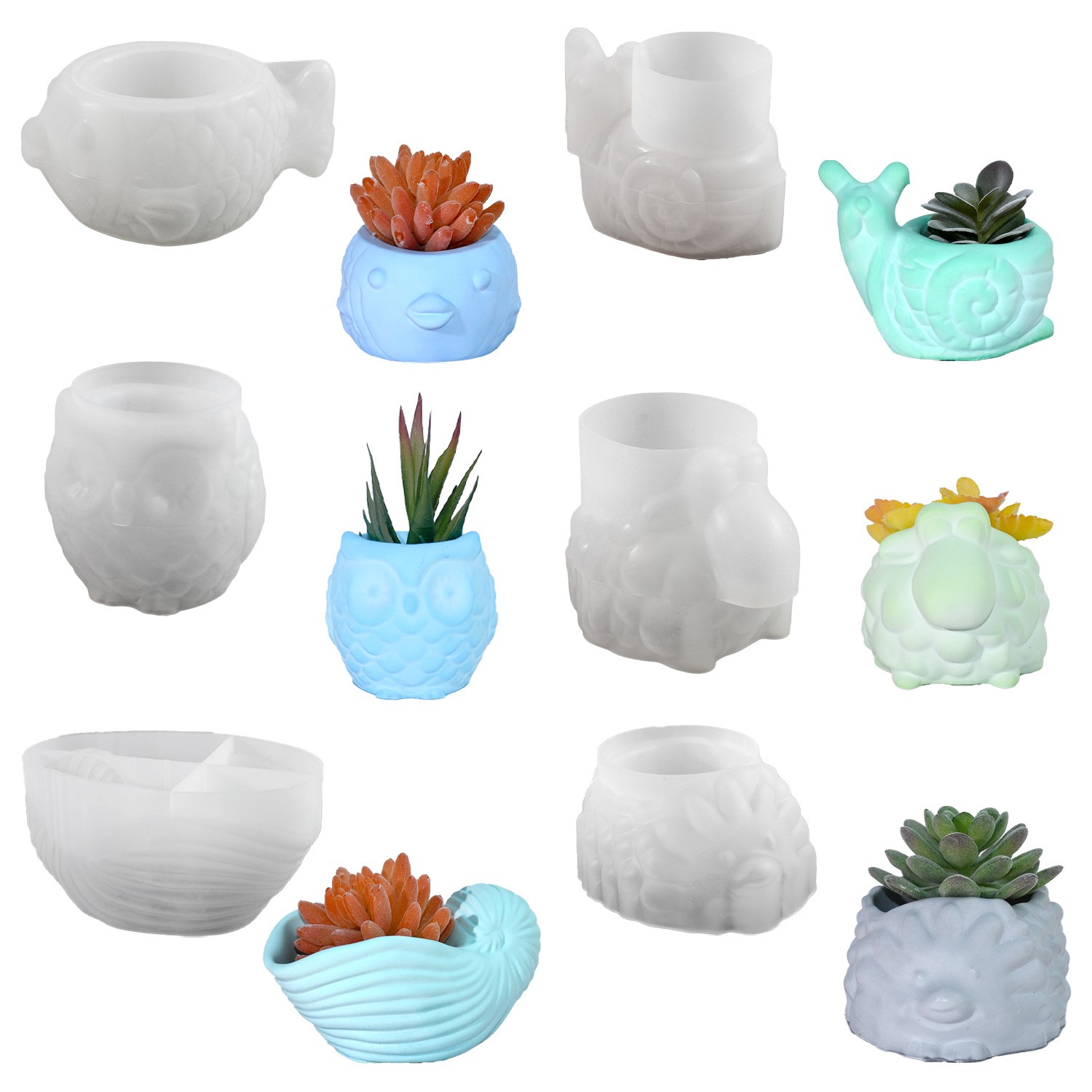 3D Dier Bloempot Siliconen Mal - Potsticker Mold recensie en prijs