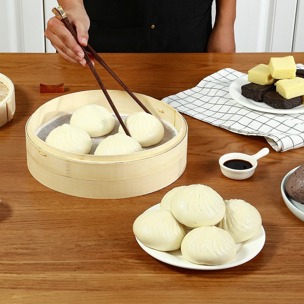 Bamboe Stoomboot Mand Met Deks - Bao Steamer Bamboo recensie en prijs
