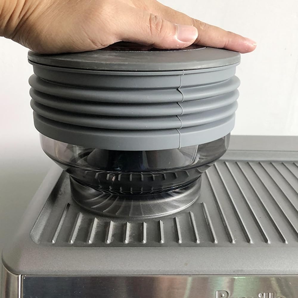 Siliconen balg en enkele dosee - Breville Espresso Barista Express recensie en prijs