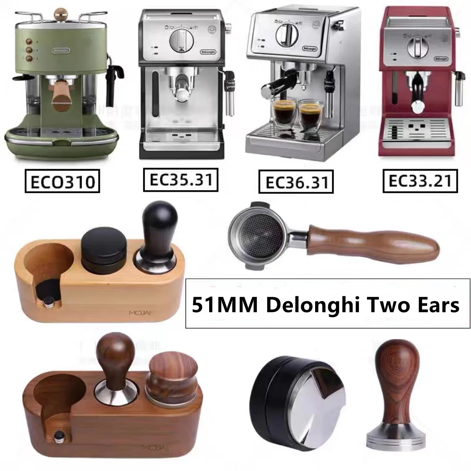 51mm Bodemloze Portafilter Naa - Delonghi Espresso Ecp3420 recensie en prijs