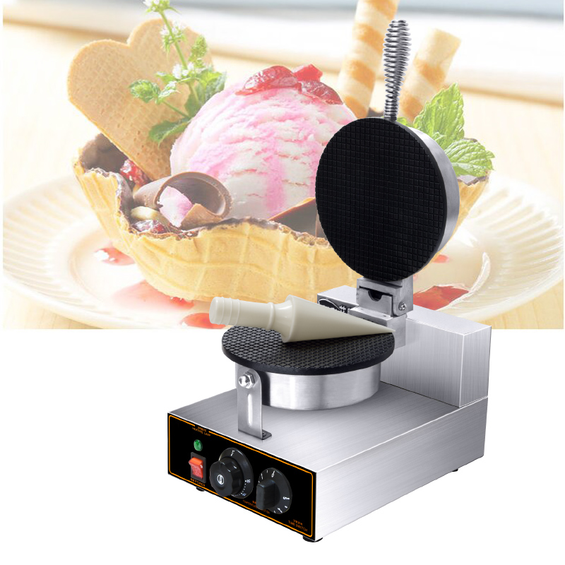 Nieuwe knapperige eierrolmachi - Waffle Cone Maker recensie en prijs