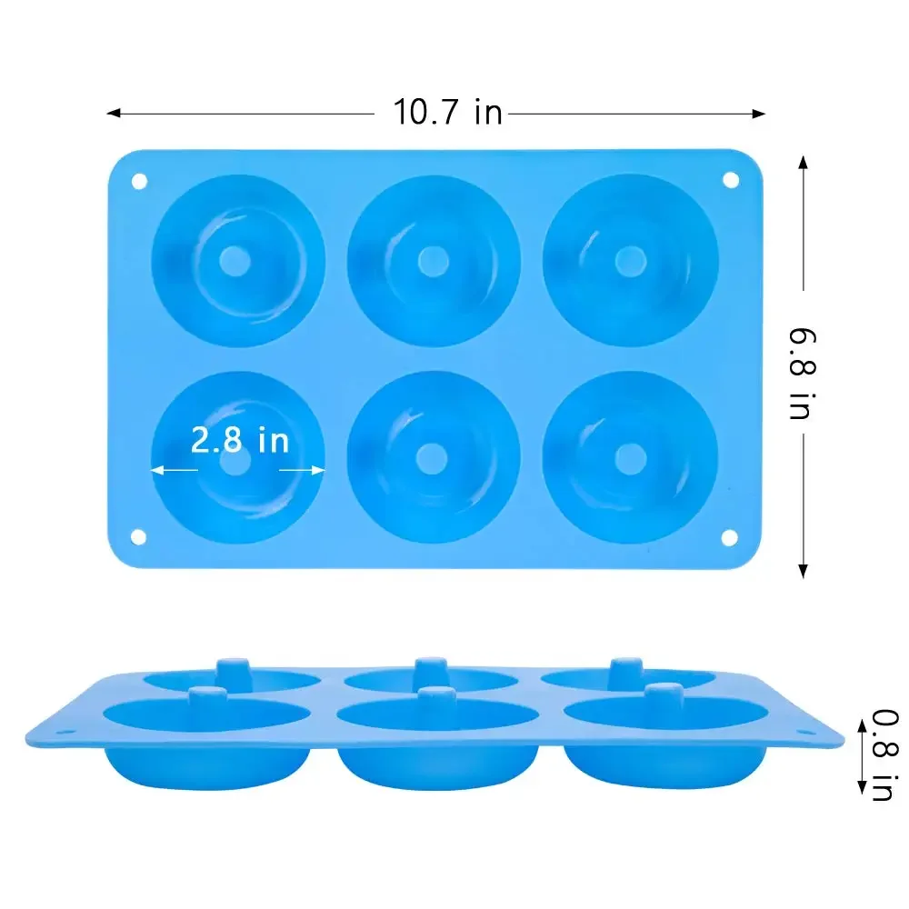 1/2 Stuks Siliconen Muffins Do - Donut Mold Silicone recensie en prijs