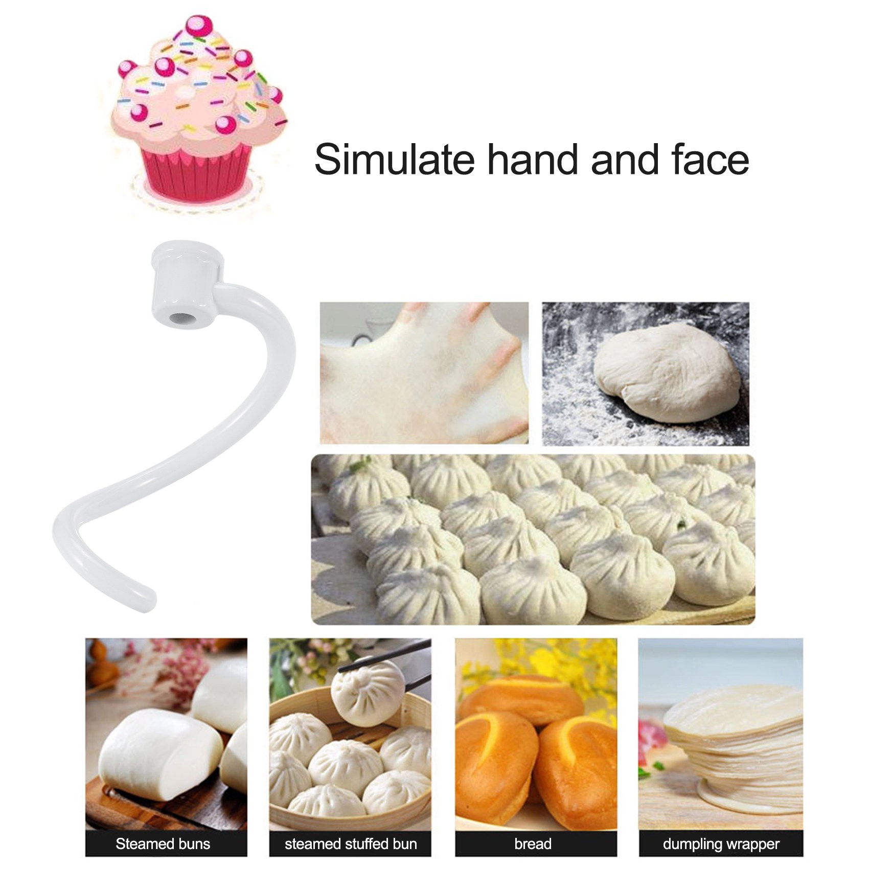 RoerderSpirale deeghaak vervan - Kitchenaid Mixer Pro 600 recensie en prijs