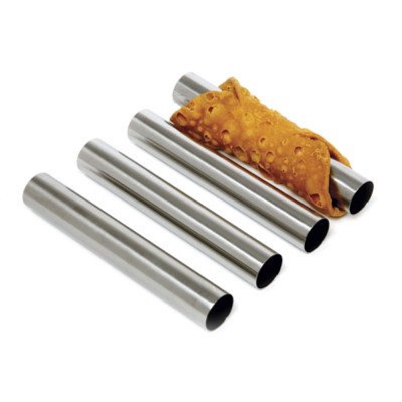 Alluminum Cannoli Vormen, 4 Bu - Danish Pancake Pan recensie en prijs