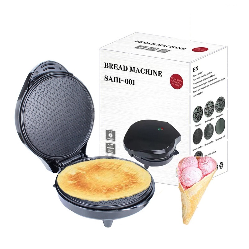 Wafel-ijsjesmachine 1200W Anti - Waffle Cone Maker recensie en prijs