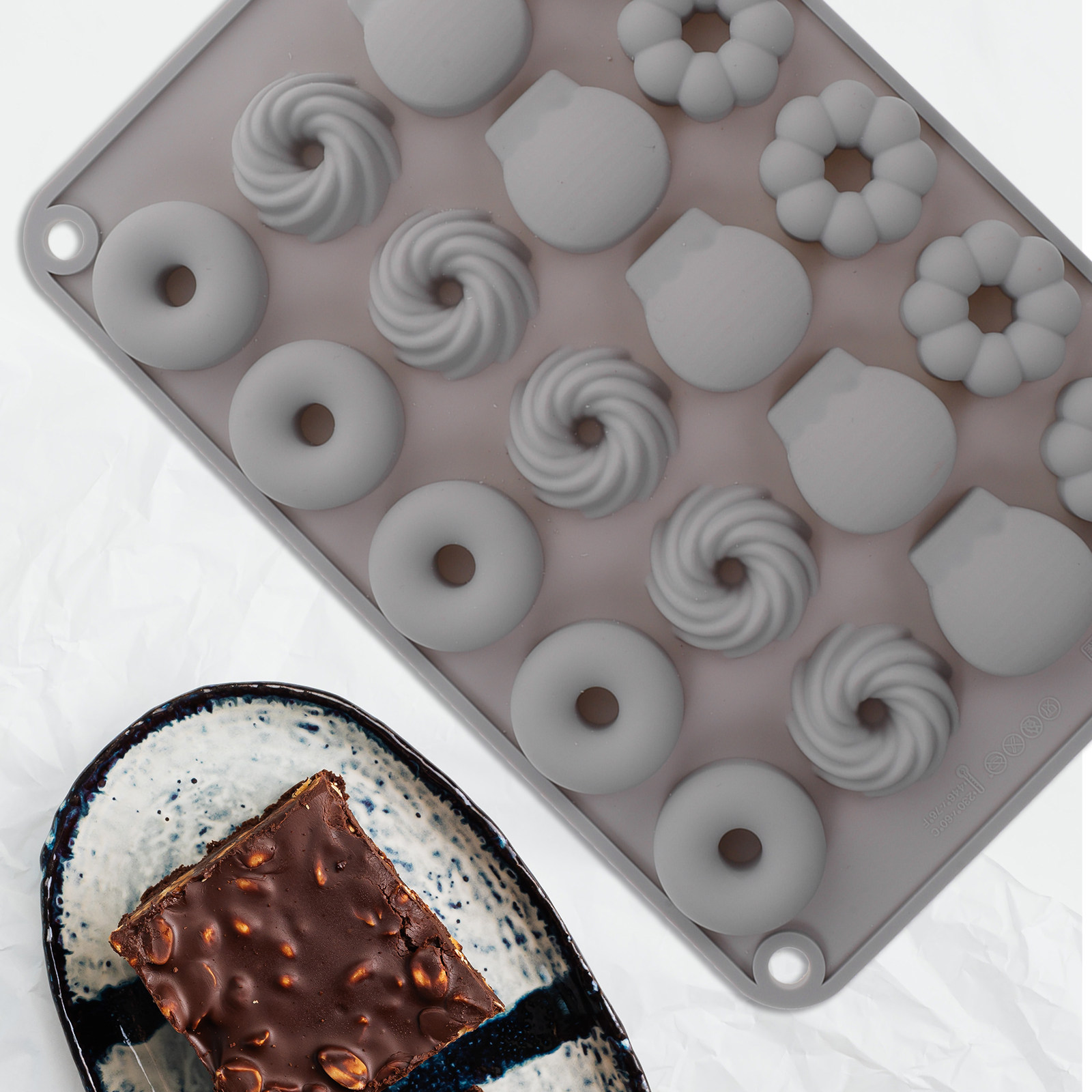 Mini Chocolade Donut Siliconen - Donut Mold Silicone recensie en prijs